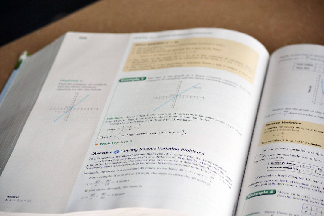 Universith Math Book Undergraduate Mathematics Program | Ursuline - Liberal Arts College in OH