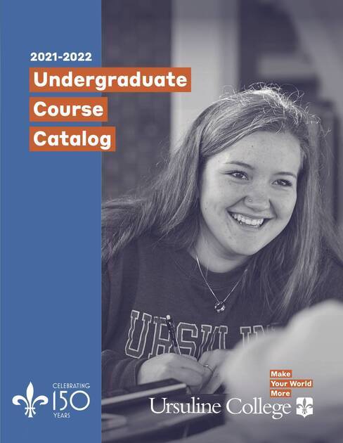 Undergraduate Course Catalog 2021-2022 Cover